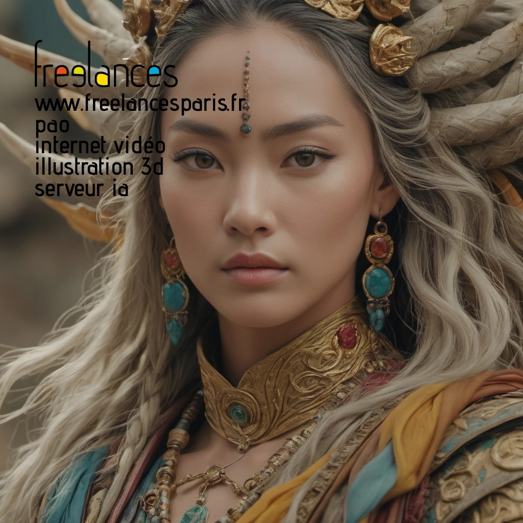 Pao mise en page internet vidéo illustration 3d serveur IA générative AI freelance paris studio de création magazines 8lcoxt40